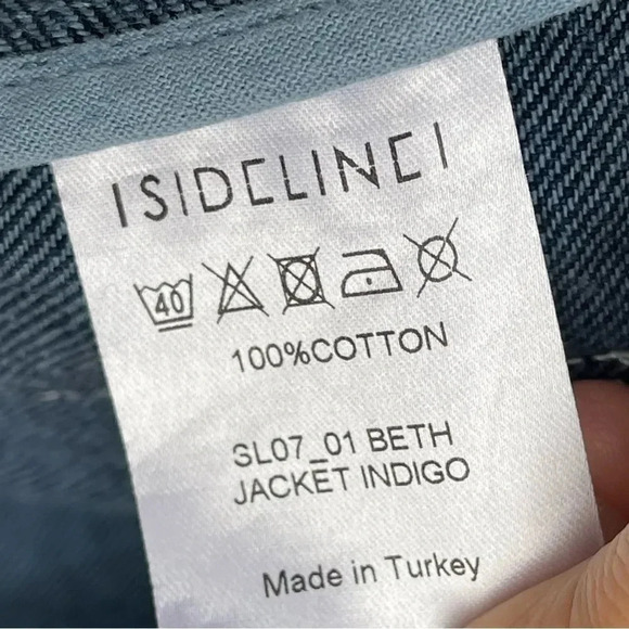 SIDELINE BETH INDIGO JACKET XS - Picture 13 of 15